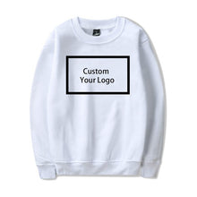 Load image into Gallery viewer, WAMNI Customized logo Print Hoodies wholesale Sweatshirts Cotton Hoodies Unisex DIY Logo Streetwear Drop Shipping clothing

