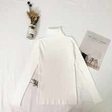 Load image into Gallery viewer, Womens Sweaters 2019 Winter Tops Turtleneck Sweater Women Thin Pullover Jumper Knitted Sweater Pull Femme Hiver Truien Dames New
