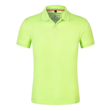 Load image into Gallery viewer, 2019 Polo Shirts Men High Quality Cotton Short Sleeve Shirts Business Casual Solid Summer Sport Jerseys Golf Tennis Black Shirts
