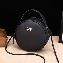 Load image into Gallery viewer, Classic Texture Shoulder Bags For Women 2019 Fashion Crossbody Round Bag Mini Handbag Leather Phone Coin Purse Female Ladies Bag

