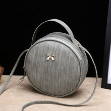 Load image into Gallery viewer, Classic Texture Shoulder Bags For Women 2019 Fashion Crossbody Round Bag Mini Handbag Leather Phone Coin Purse Female Ladies Bag

