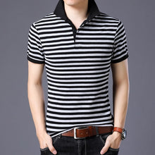 Load image into Gallery viewer, JANPA Style 2019 Brand Casual Polo Shirts Short Sleeve Men Summer Cotton Breathable Tops Tee ASIAN SIZE M-5XL 6XL

