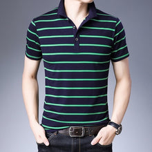 Load image into Gallery viewer, JANPA Style 2019 Brand Casual Polo Shirts Short Sleeve Men Summer Cotton Breathable Tops Tee ASIAN SIZE M-5XL 6XL

