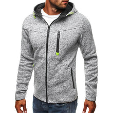 Load image into Gallery viewer, Manoswe Men Sports Casual Wear Zipper COPINE Fashion Tide Jacquard Hoodies Fleece Jacket Fall Sweatshirts Autumn Winter Coat
