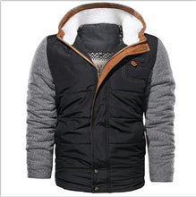 Load image into Gallery viewer, Brand Parkas Winter Jacket Men European size M-3XL  Casual Slim Cotton Thick Mens Coat Parkas With Hooded Warm Casaco Masculino
