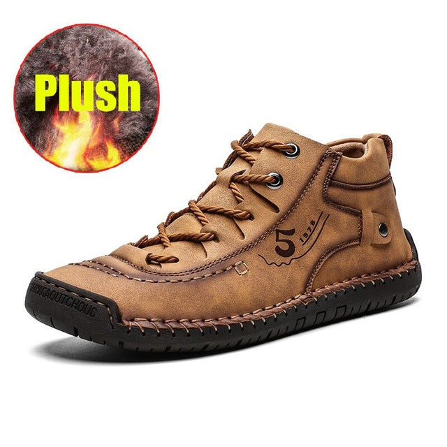 ZUNYU Leather Men Casual Shoes British Style Comfortable Men Fashion Walking Shoes Big Size Brown Black Man Soft Flat Footwear