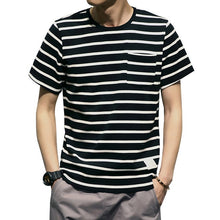 Load image into Gallery viewer, 2020 Summer Fashion Men's T Shirt Casual Patchwork Short Sleeve Men T-Shirt Mens Clothing Casual Slim Fit Hip-Hop Top Tees 5XL
