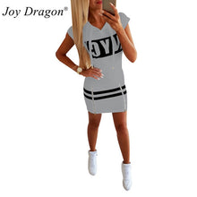 Load image into Gallery viewer, Women Dresses Summer 2020 Vetement Femme Vestidos Casuales Vestido Mujer Sukienka Mini Hooded Robe Ete Moda Feminina Club Wear
