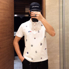 Load image into Gallery viewer, 2020 Classic Solid Polo Shirt Men High Quality Men Polyester print Short Sleeved Summer Brand Jerseys Polo Hombre Tops Clothing
