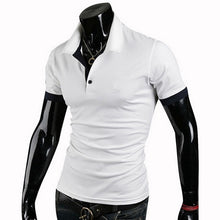 Load image into Gallery viewer, NIBESSER Mens Polo Shirt 2019 New Summer Short Sleeve Turn-over Collar Slim Tops Casual Breathable Solid Color Business Shirt
