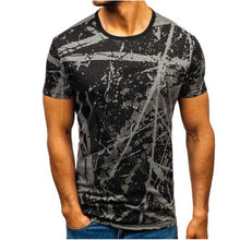 Load image into Gallery viewer, 3D Printed T-Shirt Ink Draw Pattern Short Sleeve Summer Casual Tops Tees Fashion O-Neck Tshirt Male
