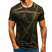 Load image into Gallery viewer, 3D Printed T-Shirt Ink Draw Pattern Short Sleeve Summer Casual Tops Tees Fashion O-Neck Tshirt Male

