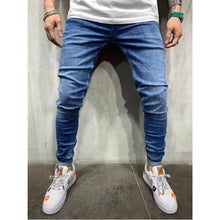 Load image into Gallery viewer, Men Jeans Black Classic Fashion Designer Denim Skinny Jeans men&#39;s casual High Quality Slim Fit Trousers M-4XL
