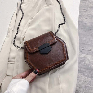 Ladies Luxury Women Shoulder Bags Female Casual Tote Bag Fashion Quality Pu Leather Handbag Chain Shoulder Messenge Ladies Bags