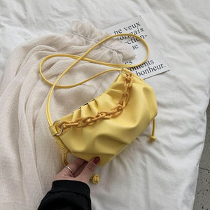 [BXX] Cloud Shaped PU Leather Crossbody Bags For Women 2020 Female Shoulder Messenger Bag Lady Mini Cross Body Handbags HL455