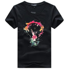 Load image into Gallery viewer, 2019 Men&#39;s T-shirts Summer Fashion Bulb 3D Print t shirt Men Casual O-Neck Men Tshirt Brand Cotton Funny T-shirt homme Top Tees
