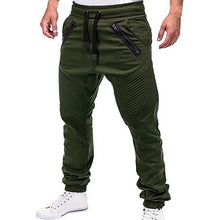 Load image into Gallery viewer, Men Casual Joggers Pants Solid Thin Cargo Sweatpants Male Multi-pocket Trousers New Mens Sportswear Hip Hop Harem Pencil Pants
