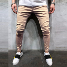 Load image into Gallery viewer, Fit Jeans Men&#39;s Denim Pants Brand New Style Trousers Jack Jones Menswear Men&#39;s Stretch Loose Plaid Casual Button Fly Straight
