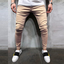 Load image into Gallery viewer, Fit Jeans Men&#39;s Denim Pants Brand New Style Trousers Jack Jones Menswear Men&#39;s Stretch Loose Plaid Casual Button Fly Straight
