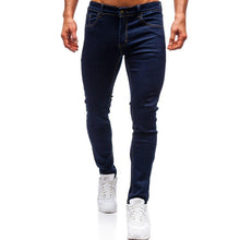 Load image into Gallery viewer, Fit Jeans Men&#39;s Denim Pants Brand New Style Trousers Jack Jones Menswear Men&#39;s Stretch Loose Plaid Casual Button Fly Straight
