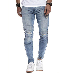 Fit Jeans Men's Denim Pants Brand New Style Trousers Jack Jones Menswear Men's Stretch Loose Plaid Casual Button Fly Straight