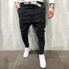 Load image into Gallery viewer, Fit Jeans Men&#39;s Denim Pants Brand New Style Trousers Jack Jones Menswear Men&#39;s Stretch Loose Plaid Casual Button Fly Straight
