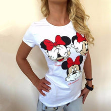 Load image into Gallery viewer, 2020 New Women T-shirts Casual Harajuku Love Printed Tops Tee Summer Female T shirt Short Sleeve T shirt For Women Clothing
