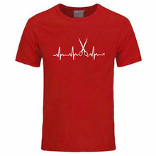 Load image into Gallery viewer, Summer Brand Clothing Hairdresser T Shirts Men Cool Hair Printed Shirt Short Sleeve Cotton Barber T-shirts Tops
