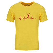 Load image into Gallery viewer, Summer Brand Clothing Hairdresser T Shirts Men Cool Hair Printed Shirt Short Sleeve Cotton Barber T-shirts Tops
