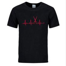 Load image into Gallery viewer, Summer Brand Clothing Hairdresser T Shirts Men Cool Hair Printed Shirt Short Sleeve Cotton Barber T-shirts Tops
