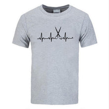Load image into Gallery viewer, Summer Brand Clothing Hairdresser T Shirts Men Cool Hair Printed Shirt Short Sleeve Cotton Barber T-shirts Tops
