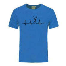Load image into Gallery viewer, Summer Brand Clothing Hairdresser T Shirts Men Cool Hair Printed Shirt Short Sleeve Cotton Barber T-shirts Tops
